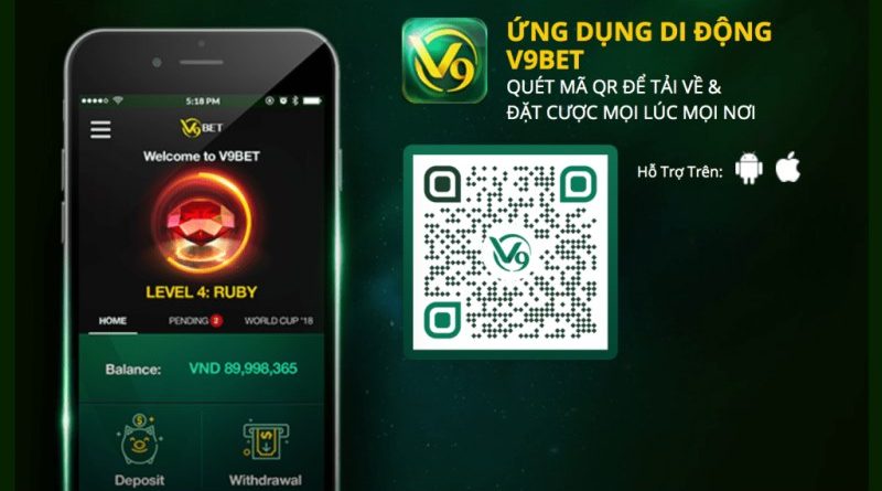 V9BET điện thoại mang tới những trải nghiệm đỉnh cao