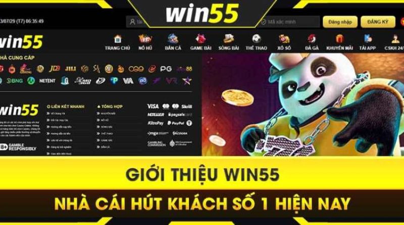 NHÀ CÁI WIN55 – nhà cái uy tín, chất lượng hàng đầu hiện nay